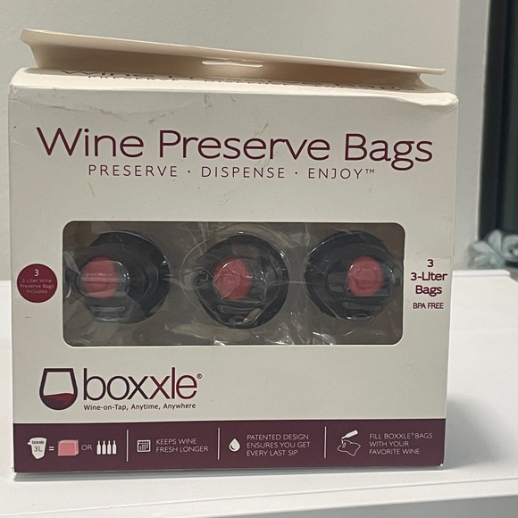 boxxle wine preserve bags - Picture 1 of 4